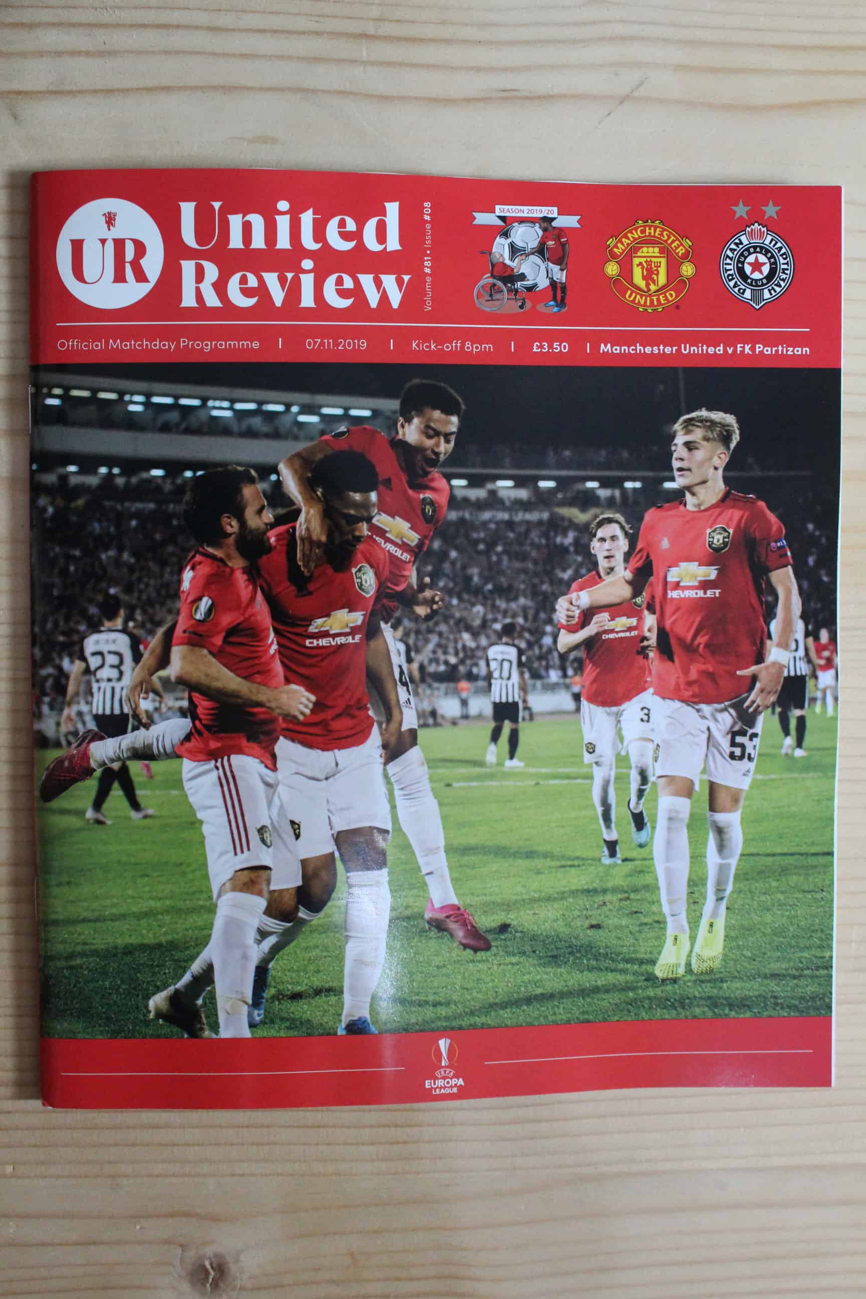 Manchester United FC v FK Partizan Belgrade